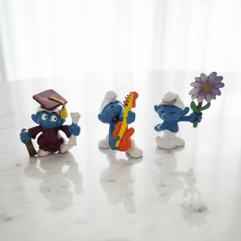 Lot figurines Schtroumpfs
