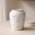 Pot motif vagues