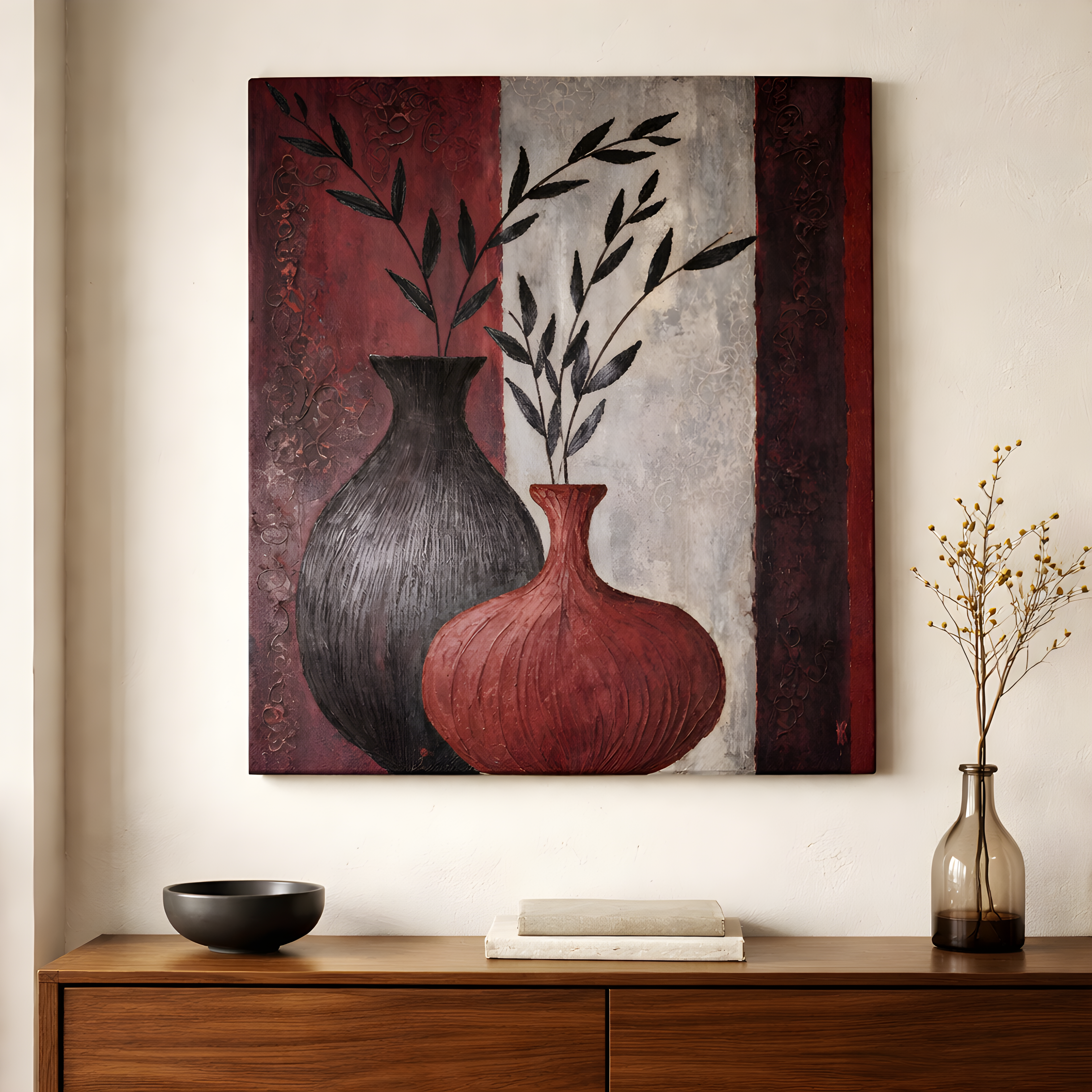 Tableau signé Karine Romanelli