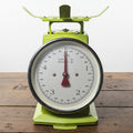 Ancienne balance vert pomme