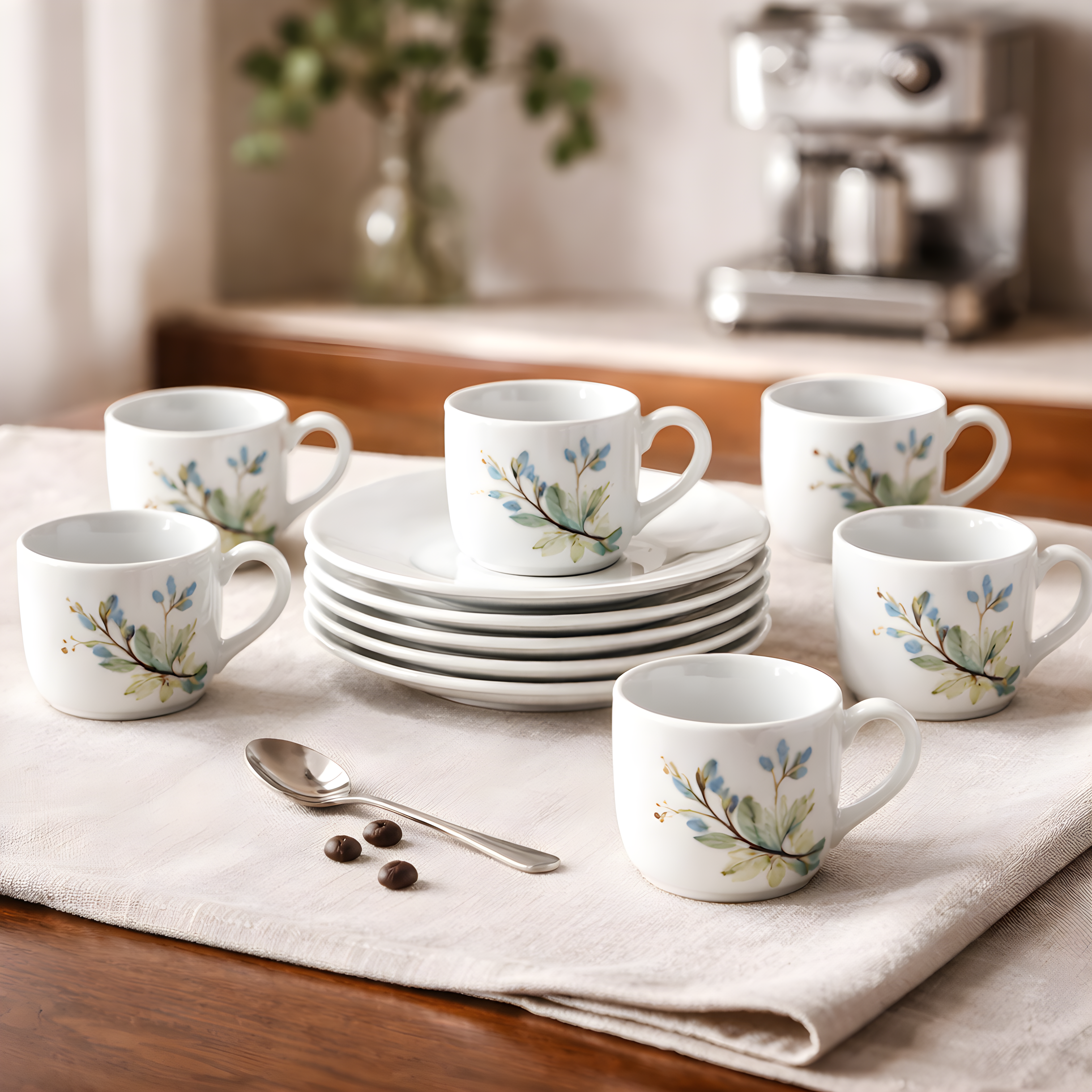 Lot tasses à café x6