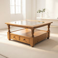 Table basse en pin