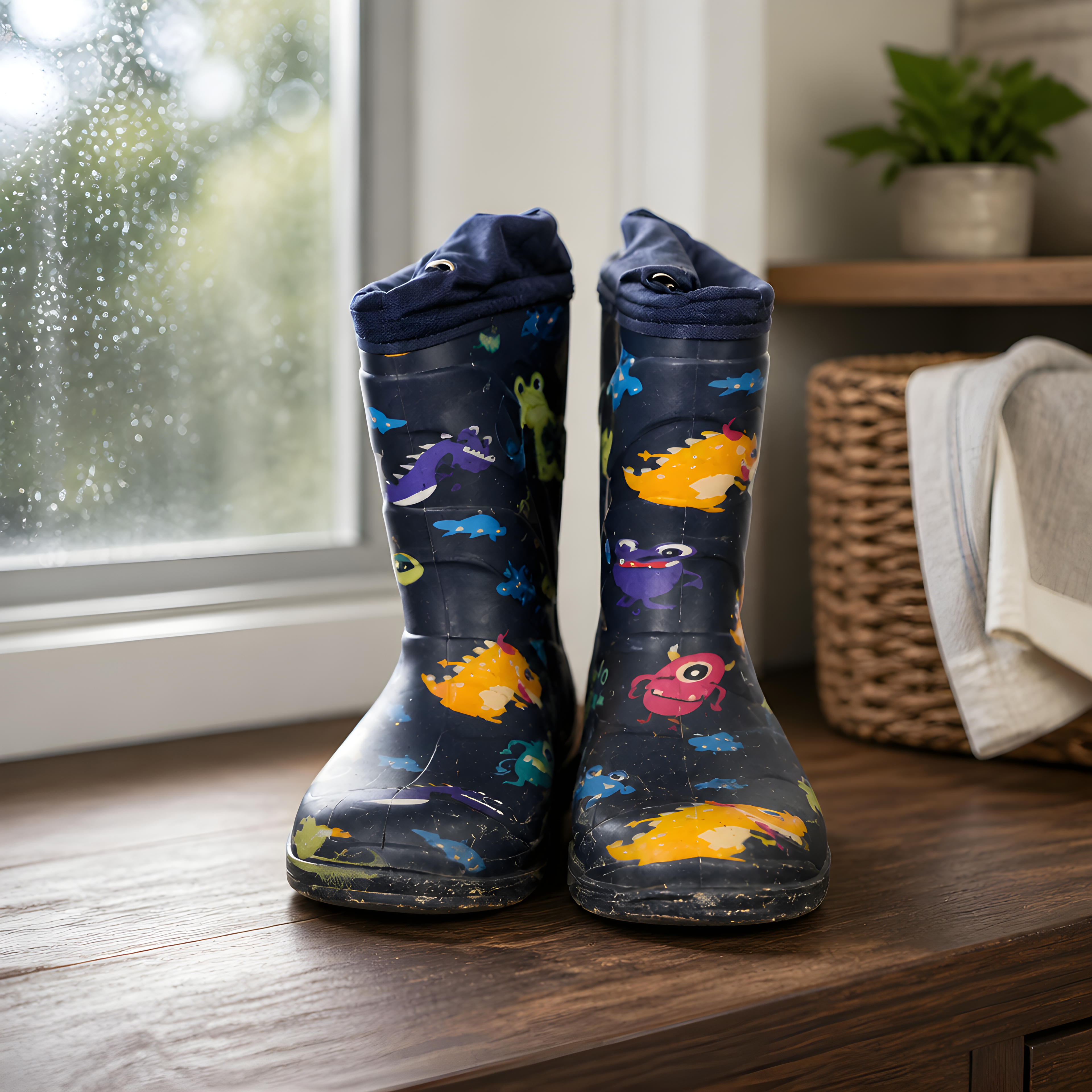 Bottes de pluie clignotante enfant - T27