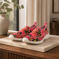 Basket Adidas fleurie rose - T42