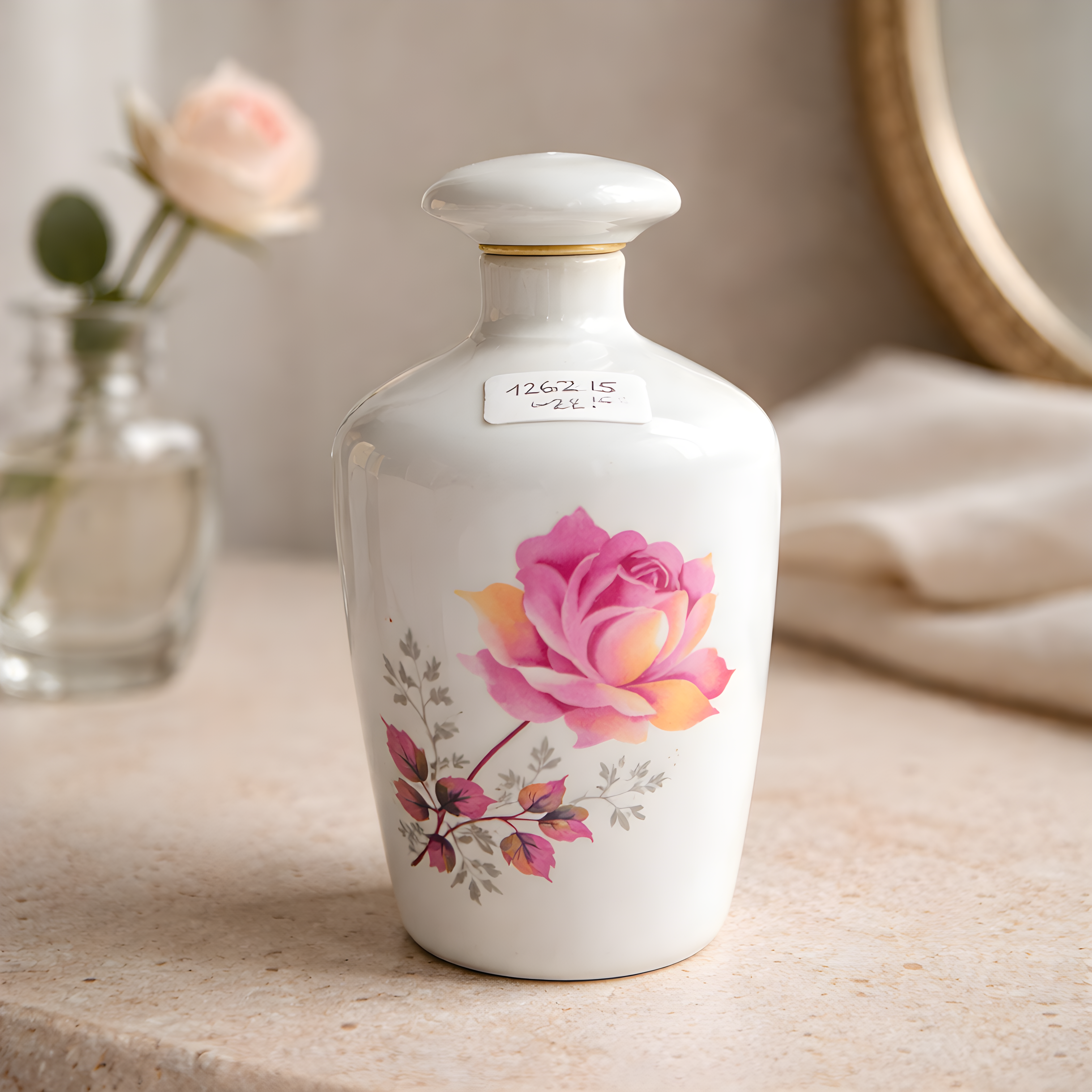 Flacon en porcelaine