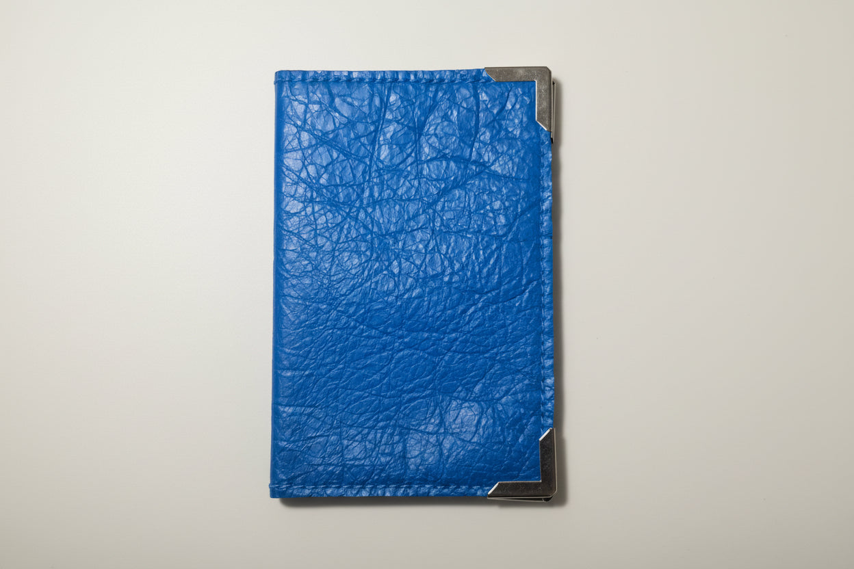 Porte carte grise en cuir souple