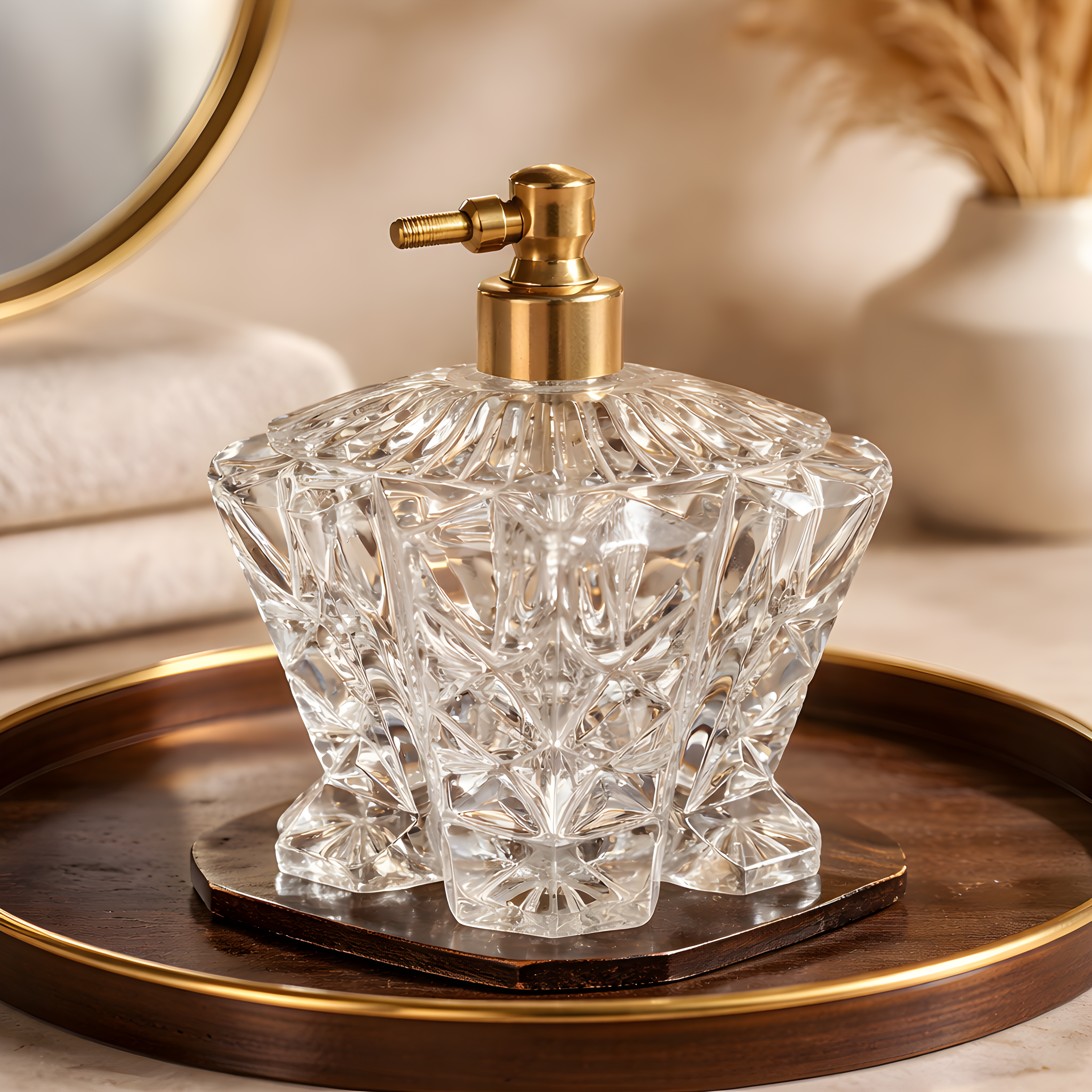 Bouteille de parfum Art déco