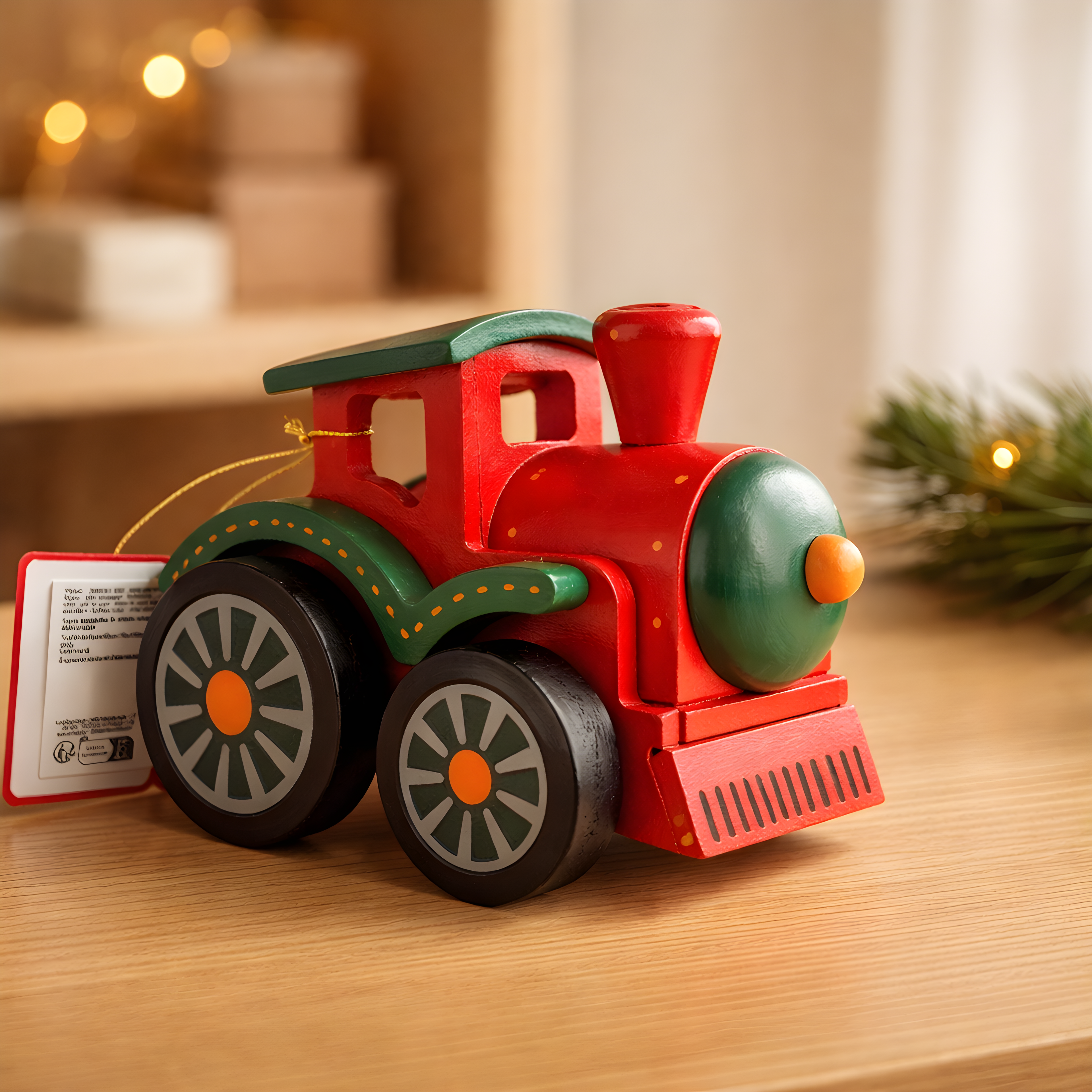 Train en bois