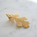 Broche or fin trempé