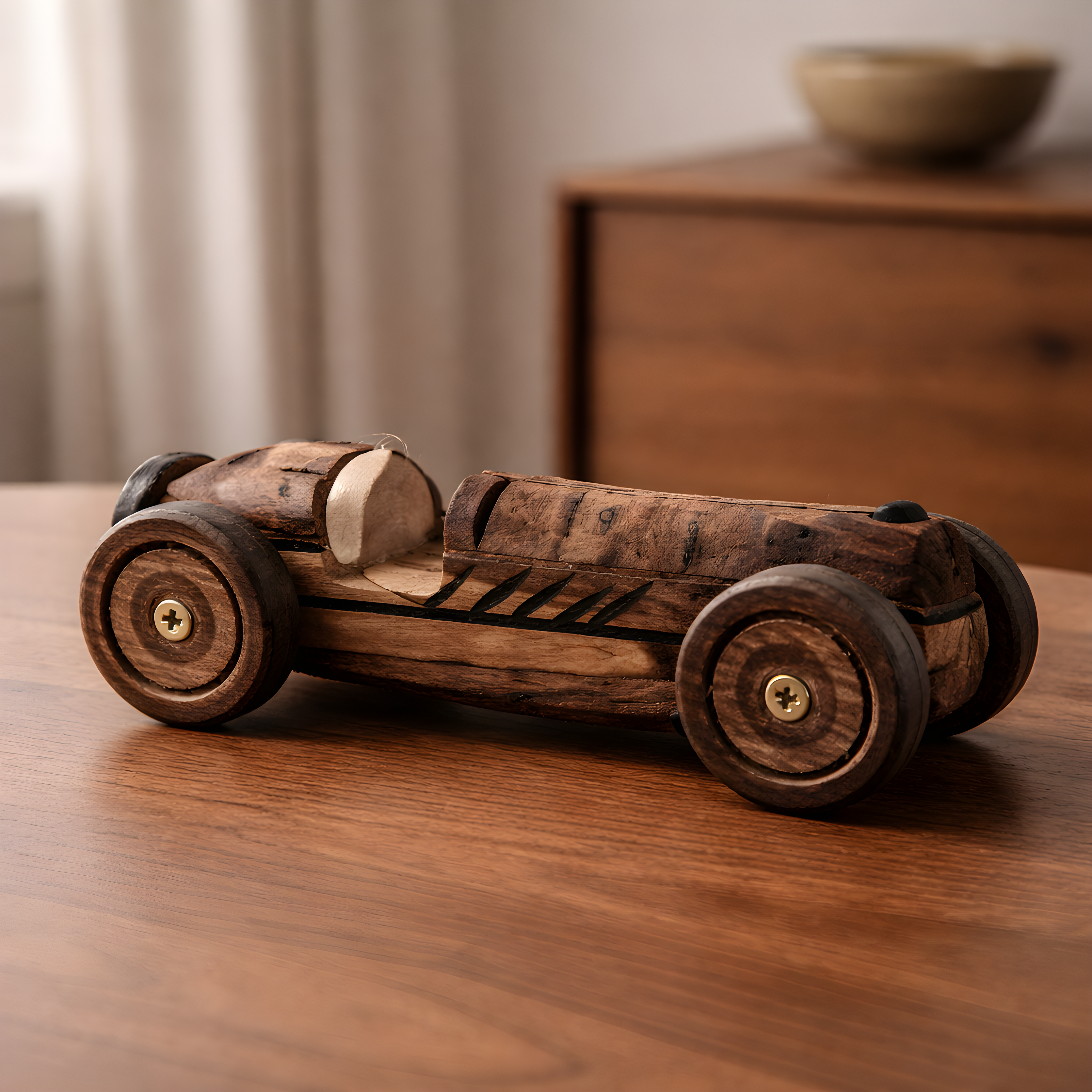 Voiture en bois